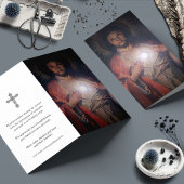 Beerdigung Verlust Jesus Herzgebet Sympathiekarten