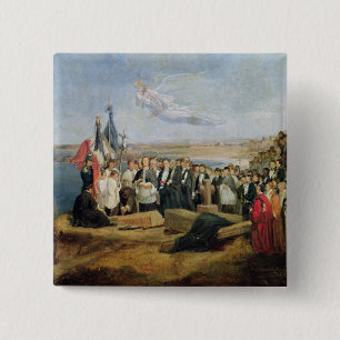 Beerdigung Vicomte de Chateaubriand Button