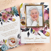 Beerdigung Vielen Dank Karten Dusty Blue & Misty R