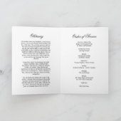 Beerdigung von Beerdigungen von Fotos mit lila und Karte (Innenseite)