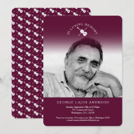 Beerdigung von Foto-Geigenorchestern: Einladung