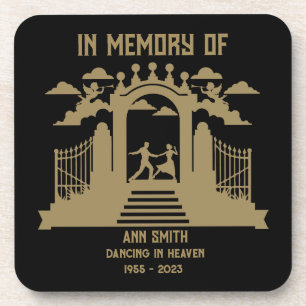 Beerdigung von Gedächtnistänzern Getränkeuntersetzer