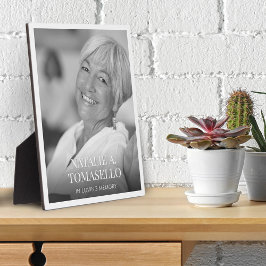 Beerdigung von Lebensdenkmälern Fotoplatte