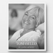 Beerdigung von Lebensdenkmälern Fotoplatte (Vorderseite)