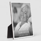 Beerdigung von Lebensdenkmälern Fotoplatte (Seite)