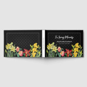Beerdigung von Loved One Spring Flowers Damask Gästebuch (Voll)