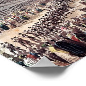 Beerdigung von Ludwig van Beethoven in Wien Poster (Ecke)