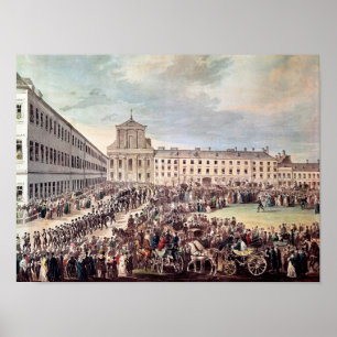 Beerdigung von Ludwig van Beethoven in Wien Poster