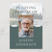 Beerdigung von Müttern Programm (Vorderseite)