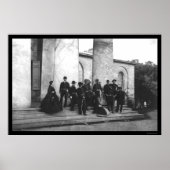 Beerdigung von Robert E. Lee 1870 Poster (Vorne)