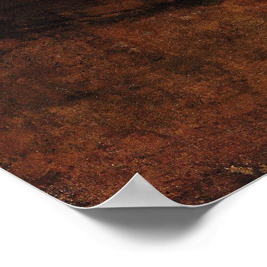 Beerdigung von Saint Lucy durch Caravaggio (1608) Poster (Ecke)