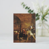 Beerdigung von Saint Lucy durch Caravaggio (1608) Postkarte (Stehend Vorderseite)