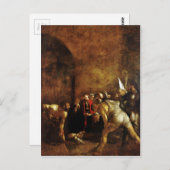 Beerdigung von Saint Lucy durch Caravaggio (1608) Postkarte (Vorne/Hinten)