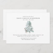 Beerdigung von Woodland Deer Bereavement Danke (Vorne/Hinten)