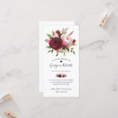 Beerdigung Wasserfarben-Gedenkstätte Dankeschön Karte (Vorderseite/Rückseite Beispiel)