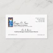 Beerdigung Zuhause & Krematorie Visitenkarte (Vorderseite)