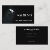 Beerdigung - Zuhause Slogans Business Cards Visitenkarte (Vorne/Hinten)