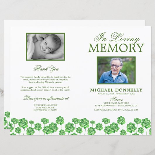 Beerdigungsauftrag des Dienstschließungsprogramms (Vorne/Hinten)