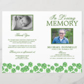 Beerdigungsauftrag des Dienstschließungsprogramms (Vorderseite)