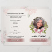 Beerdigungsauftrag des Flyers des Dienstprogramms (Vorne/Hinten)