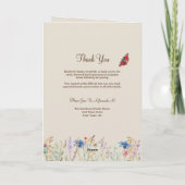 Beerdigungsauftrag des Fotos Karte (Rückseite)