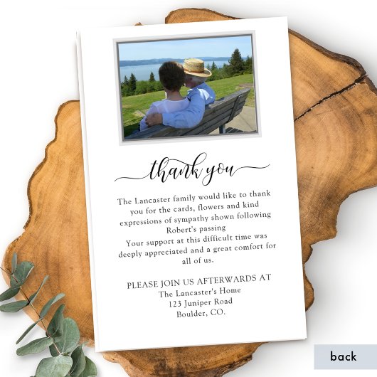 Beerdigungsauftrag, elegantes Gedenkprogramm