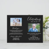 Beerdigungsauftrag | Foto-Memorial (Stehend Vorderseite)