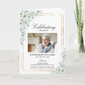 Beerdigungsauftrag | Gründenkmal Programm (Vorderseite)