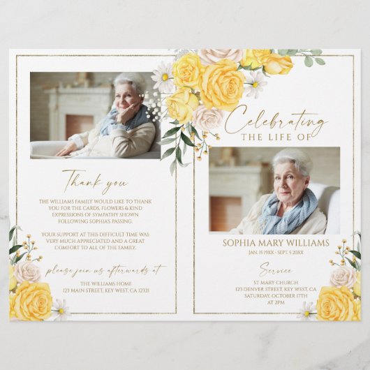 Beerdigungsauftrag | Memorial (Vorderseite)