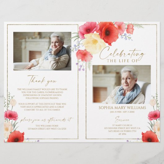 Beerdigungsauftrag | Memorial (Vorderseite)