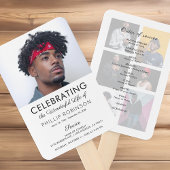 Beerdigungsauftrag | Memorial Programme Hand F Fächer