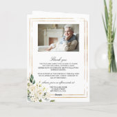 Beerdigungsauftrag | Programm zur Gedenkstätte (Rückseite)