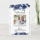 Beerdigungsauftrag | Programm zur Gedenkstätte (Vorderseite)