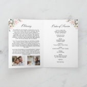 Beerdigungsauftrag | Programm zur Gedenkstätte (Innenseite)