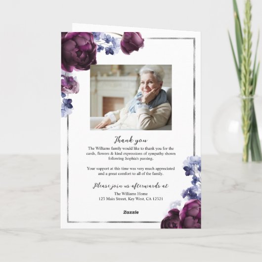 Beerdigungsauftrag | Programm zur Gedenkstätte (Rückseite)