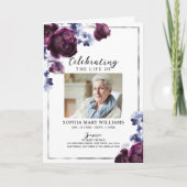 Beerdigungsauftrag | Programm zur Gedenkstätte (Vorderseite)