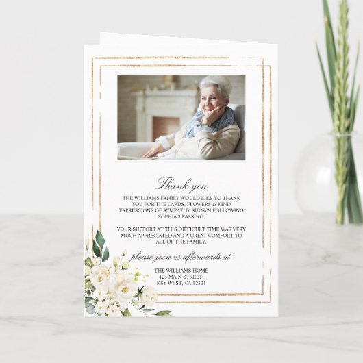 Beerdigungsauftrag | Programm zur Gedenkstätte (Rückseite)