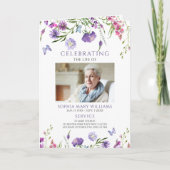 Beerdigungsauftrag | Programm zur Gedenkstätte (Vorderseite)