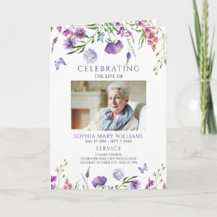 Beerdigungsauftrag Programm zur Gedenkstätte