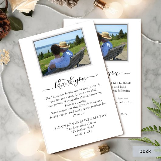 Beerdigungsauftrag, Rustikales Gedenkprogramm