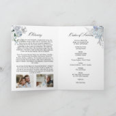 Beerdigungsauftrag, Wildblumen-Programm Programm (Innenseite)