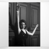 Beerdigungsdenkprogramm - Fotos Dreifach Gefaltete Einladung (Innenseite Mitte)