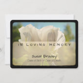 Beerdigungsdienst 2 Inv. Vintag Einladung (Vorderseite)