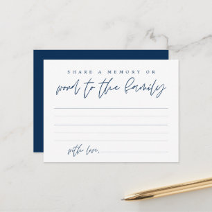 Beerdigungsdienst, Gedächtnisaustausch, Word Famil Postkarte