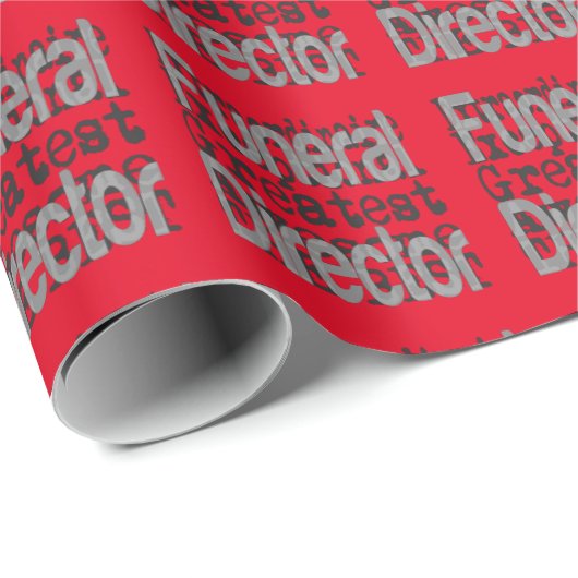 Beerdigungsdirektor Geschenkpapier (Rolleneckpunkt)