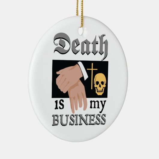 Beerdigungsdirektor Keramik Ornament (Rechts)