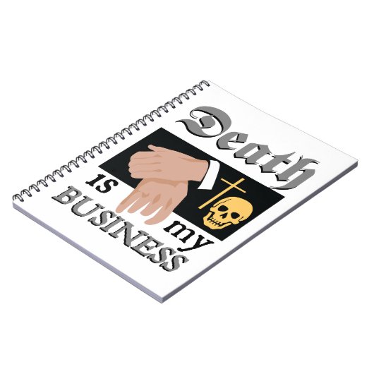 Beerdigungsdirektor Notizblock (Linke Seite)