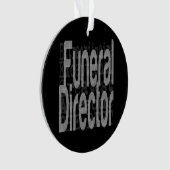 Beerdigungsdirektor Ornament (Vorderseite)