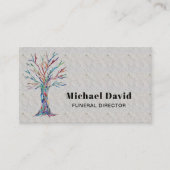 Beerdigungsdirektor Visitenkarte (Vorderseite)