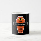 Beerdigungsdirektorin Merchandise | Funny Gifts Kaffeetasse (Mittel)